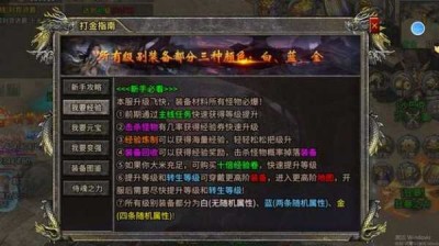 热血魔兽世界私服新手攻略：快速升级与装备获取