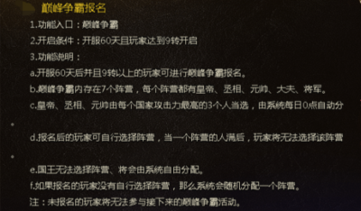 狂暴传奇巅峰争霸攻略 巅峰争霸的玩法下载大全