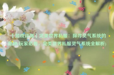 【游戏评测】完美世界私服：探寻灵气系统的奥秘(玩家必看，完美世界私服灵气系统全解析)