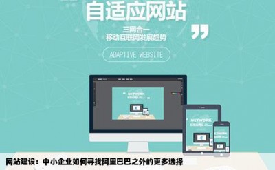 网站建设：中小企业如何寻找阿里巴巴之外的更多选择