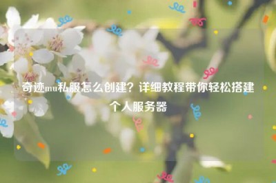 奇迹mu私服怎么创建？详细教程带你轻松搭建个人服务器