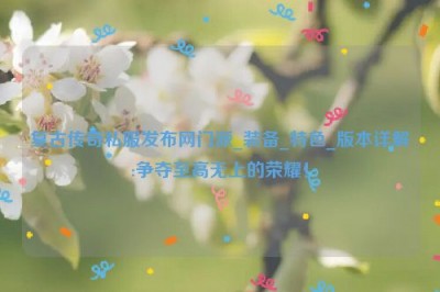 复古传奇私服发布网门派_装备_特色_版本详解:争夺至高无上的荣耀！