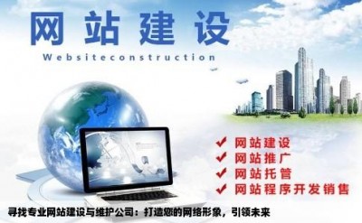 寻找专业网站建设与维护公司：打造您的网络形象，引领未来